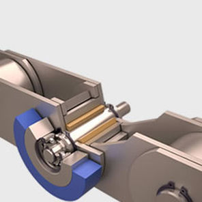 Kette für Antrieb - RENOLD - für Rolltreppen