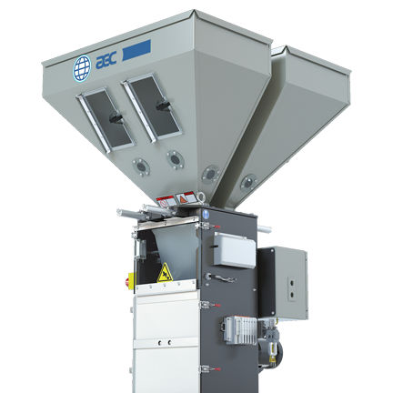 Dosier- und Mischanlage / Granulat - BD series - AEC, Inc. - ACS Group - gravimetrisch / für Spritzgussmaschinen / für die Lebensmittelindustrie