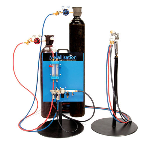 Stationäre Spritzanlage - MK61 - Metallisation - Drahtflamm