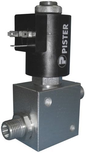 Direktgesteuertes Magnetventil - DN 8 - Pister Kugelhähne - 2-Wege / hydraulisch / Keramikrohr