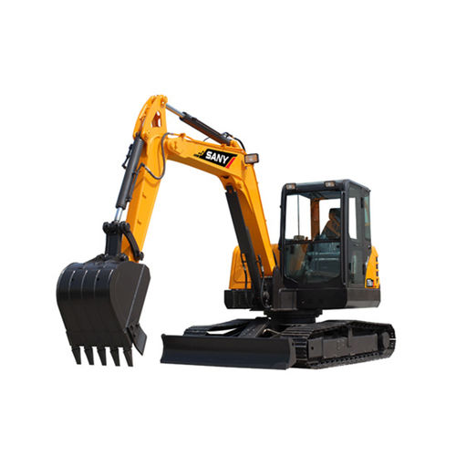 Minibagger - SY50U  - SANY - auf Raupen / Tier 4 Final / für Baustellen