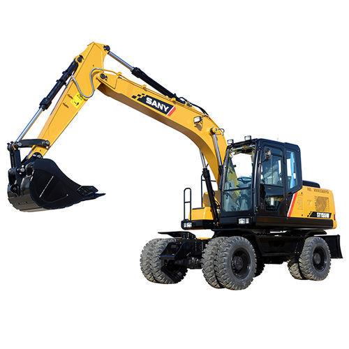 Mittelgroßer Bagger - SY155W - SANY - Mini / mittlere Größe / Rad