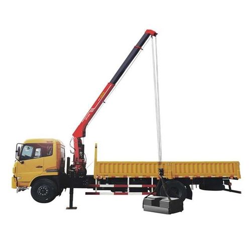 LKW-montierter Kran - SPS8000 - SANY - Ausleger / Teleskop / für Baustelle