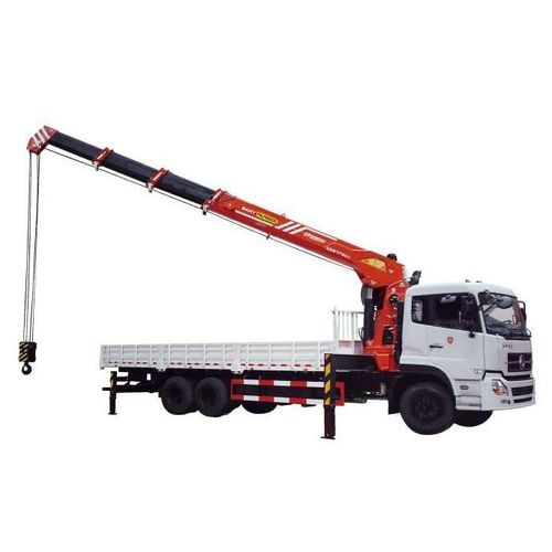 LKW-montierter Kran - SPS35000 - SANY - Ausleger / Teleskop / für Baustelle