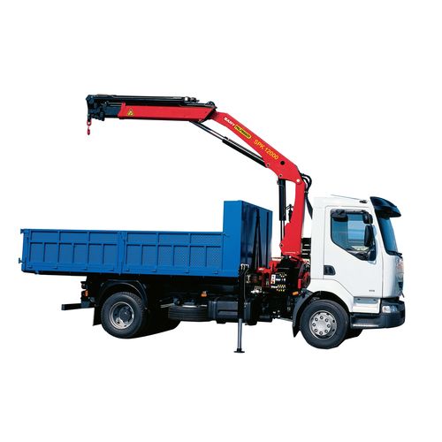 LKW-montierter Kran - SPK12000 - SANY - Ausleger / Teleskop / mit Gelenk