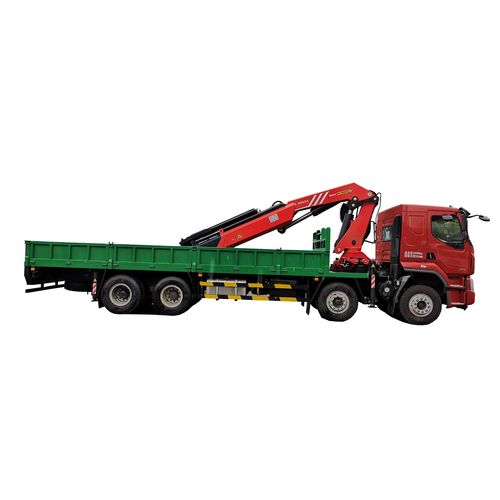 LKW-montierter Kran - SPK38502 - SANY - Ausleger / mit Gelenk / für Materialumschlag