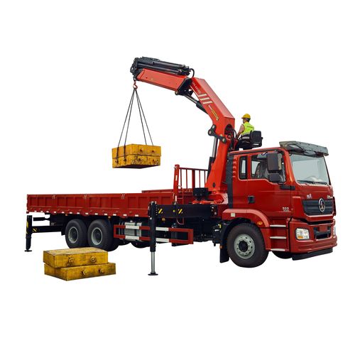 LKW-montierter Kran - SPK42502 - SANY - Ausleger / mit Gelenk / für Materialumschlag