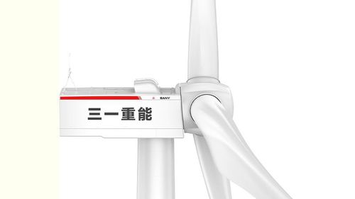 Windkraftanlage mit Planetengetriebe - SE1553 series - SANY - mit variabler Geschwindigkeit
