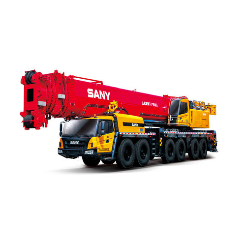 Kran mit Eigenantrieb - SAC5000S - SANY - Ausleger / zusammenklappbar / für Gebäudefassaden
