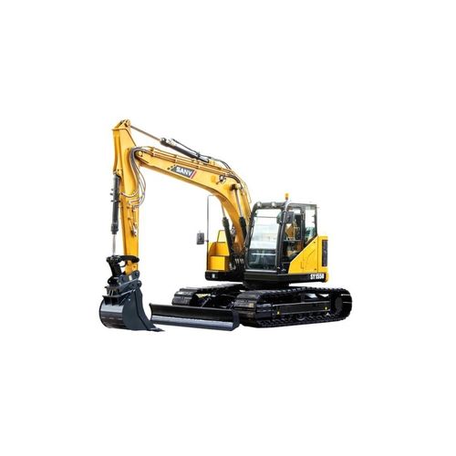Mittelgroßer Bagger - SY155U  - SANY - auf Raupen / Diesel / für Baustellen