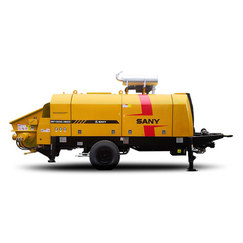 Anhängermontierte Betonpumpe - HBT12020C-5M(CE) - SANY - für Baustelle / Kolben / für Industrieanwendungen