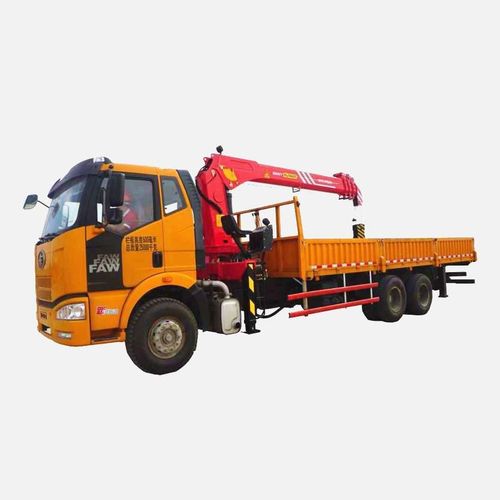LKW-montierter Kran - SPS17500 - SANY - Teleskop / für Baustelle / für Hubanwendungen