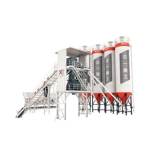 Festinstallierte Betonmischanlage - HZS120X8Pro - SANY - kontinuierlich
