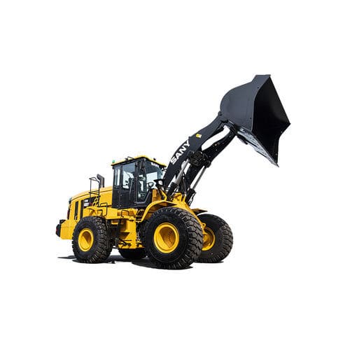 Lader mit Gummireifen - SW405K - SANY - mit Gelenk / kompakt / für Baustelle