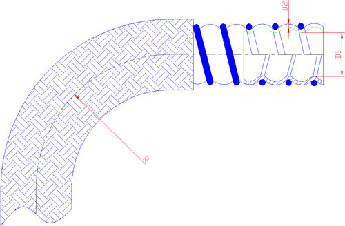 Ölschlauch - Core Flow® B6 - XTRAFLEX NV - PTFE / Well / aus Polypropylengeflecht