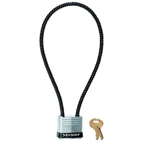 Schloss mit Schlüssel - 107KADSPT - Masterlock - für Vorhängeschloss / Stahl / Messing