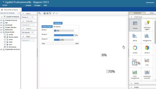 Analysesoftware - Analytics Liberty - ChapsVision - Visualisierung / Business Intelligence / Synthese