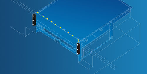 Hydraulische Überladebrücke - PSS  - Promstahl WorldWide - mit Klappkeil