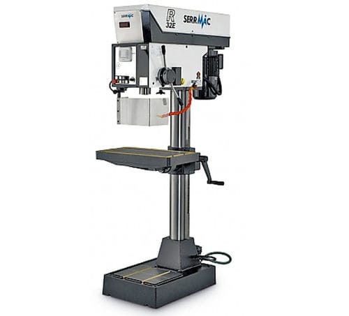 Säulenbohrmaschine - R32E - SERRMAC - elektrisch / mit Verstellgetriebe