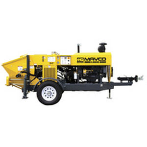Anhängermontierte Betonpumpe - LS300G - Multiquip, Inc. - für Baustelle / Kolben