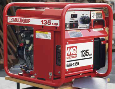 Lichtbogen-Schweißgerät - GAW135H - Multiquip, Inc. - Stromaggregat / tragbar