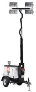 Metalliodide-Lichtmast - LT6K - Multiquip, Inc. - dieselbetrieben