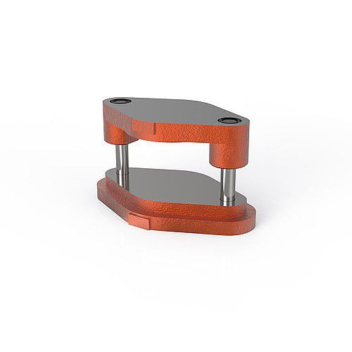 Gusseisen-Säulengestell - 201.01. series - FIBRO GmbH - für Pressen / Stahl / Aluminium