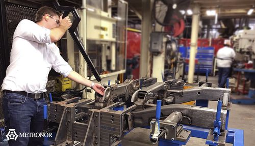 Handbedientes Koordinatenmesssystem - Metronor DUO Split - Metronor AS - tragbar / für große Teile / für Automobilanwendungen