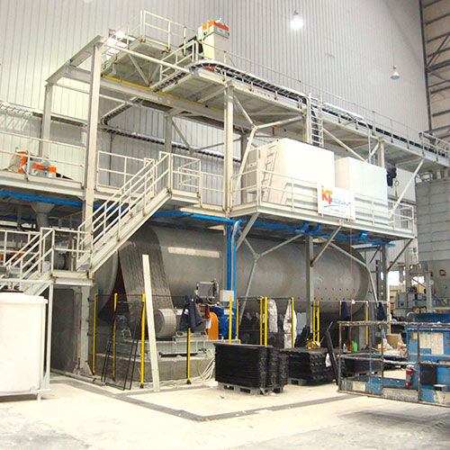Mühlenanlage für Pulver - CBM Series - ICF & WELKO - mit Reißwolf
