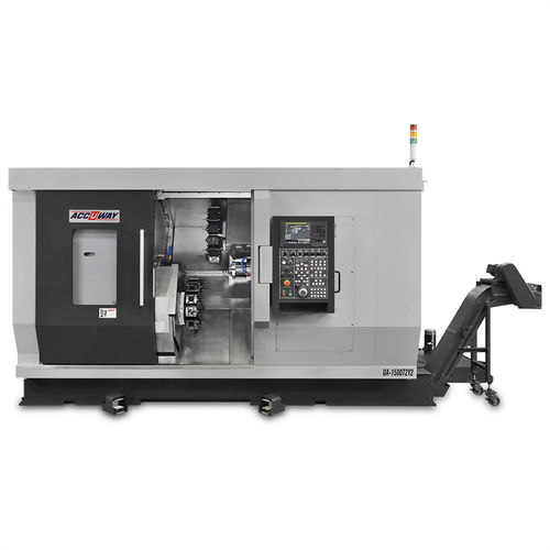 Dreh-Fräszentrum / CNC - UA-1500T2Y2 - Accuway Machinery - horizontal / Mehrachsen / Doppelrevolver
