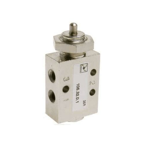 Pneumatik-Wegeventil / Schieber - 105 series - PNEUMAX - mit manueller Bedienung / mechanisch betätigt / 3-Wege