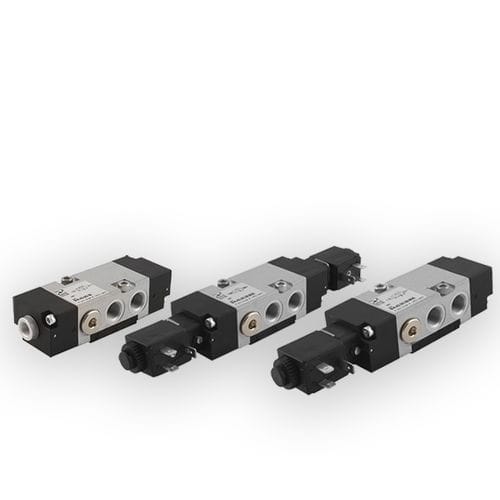 Pneumatik-Wegeventil / Schieber - 514 series - PNEUMAX - pneumatisch gesteuert / mit elektrischer Bedienung / 3/2-Wege