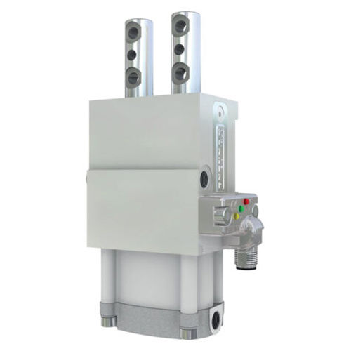 Pneumatischer Aufnahmebolzen - F series - PNEUMAX - einziehbar / mit Parallelkolbenstange