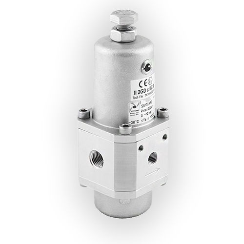 Luftdruckregler - 1700 Steel Line series - PNEUMAX - Membran / einstufig / Edelstahl