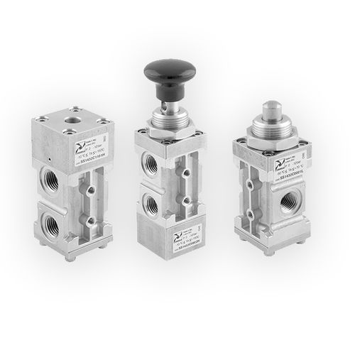 Direktgesteuertes Magnetventil - Steel line series - PNEUMAX - 5-Wege / für Gas / für Öl