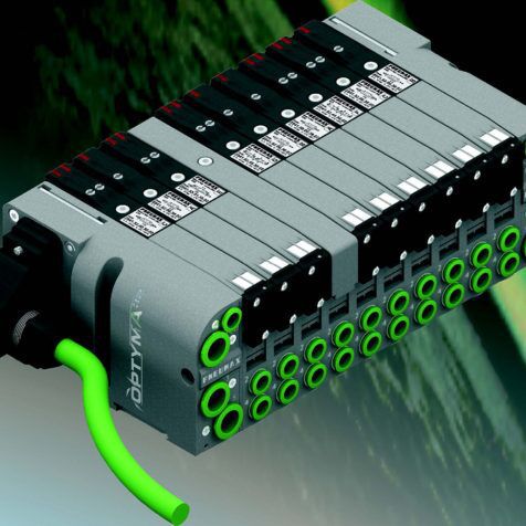 Vorgesteuertes Magnetventil - 2500 OPTYMA-T series - PNEUMAX - 5-Wege / NC / NO
