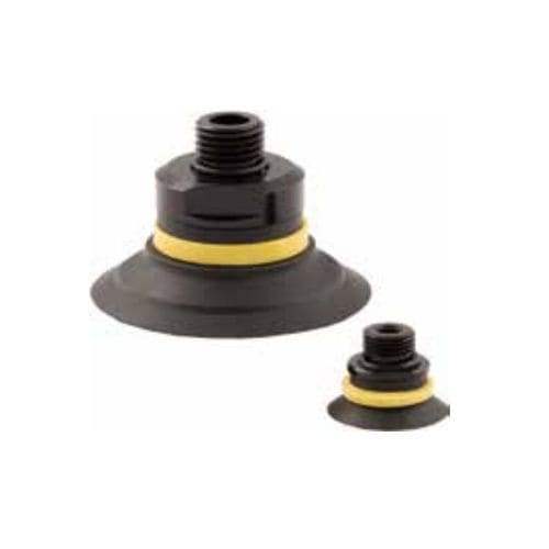 Runder Saugnapf - 19VTP. V series - PNEUMAX - flach / Vakuum / für Glasscheiben
