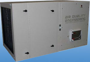 Luftreiniger für Kanaleinbau - M6 series - Air Quality Engineering - mit HEPA-Filter