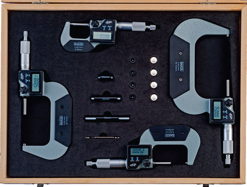 Außenmikrometer - 4DMM100 - Baker Gauges India Private Limited - Bohr / digital