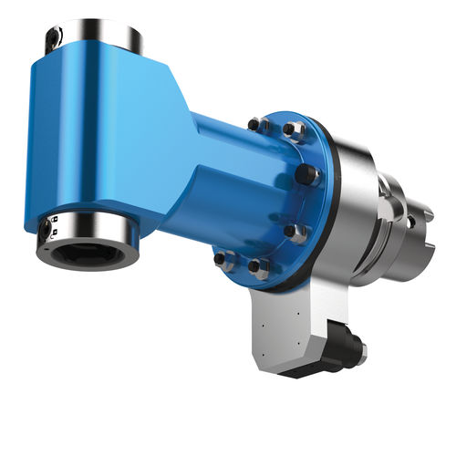 Doppelseitiger Winkelkopf - BENZ DUO WZX - BENZ Tooling - 90° / für Bearbeitungseinheit / Fräser