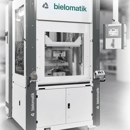 Schweißmaschine mit Heizplatte - bielomatik GmbH - automatisch / für Kunststoff / vertikal
