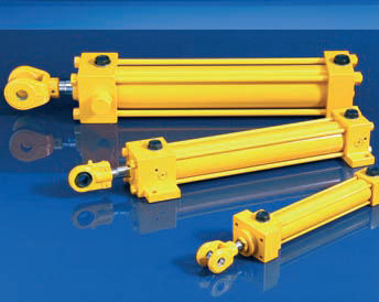 Hydraulikzylinder - CH - ATOS - doppeltwirkend / Flansch
