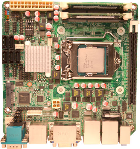 Mini-ITX-Mainboard - Q87IX - Corvalent - Intel Q87 / DDR3 SDRAM / Industrie