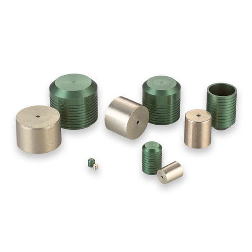 Zylinderförmiger Stopfen - PLGA series - THE LEE COMPANY - gewindelos / Aluminium / Form