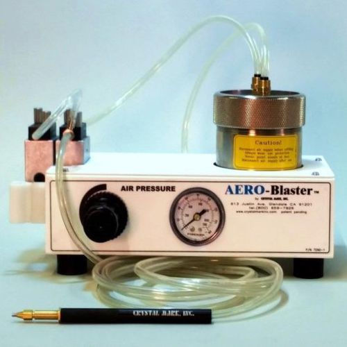 Manuelle Micro-Sandstrahlanlage - AERO-Blaster - Crystal Mark - Druck