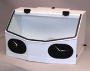 Druckstrahlkabine - Work Chamber ® Mini-Cab - Crystal Mark - manuell
