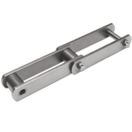 Kette für Antrieb - DBC series - Dong Bo Chain Ind. - Stahl / Rollen / mit Halterungen