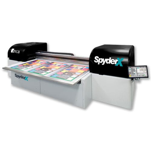 UV-Tintenstrahl-Großformatdrucker - SpyderX Series - Fujifilm NDT Systems - 6-Farben / flach