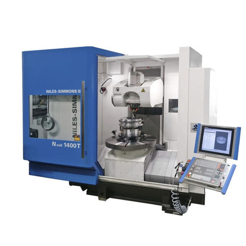 CNC-Bearbeitungszentrum / 5-Achs - NMILL 1400T - Niles-Simmons Industrieanlagen - vertikal / HSK-63 / HSK-100