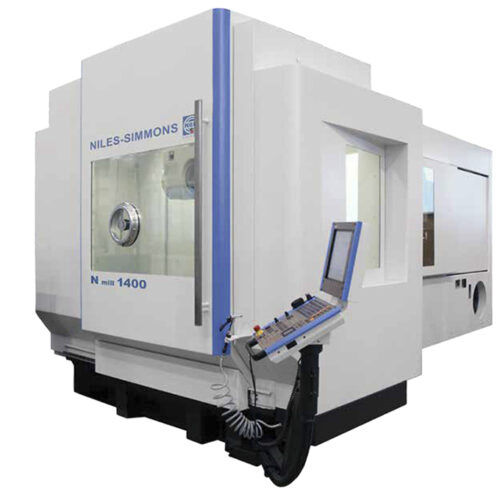 CNC-Bearbeitungszentrum / 5-Achs - NMILL 1400 - Niles-Simmons Industrieanlagen - vertikal / HSK-63 / HSK-100